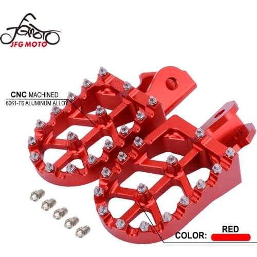 Motorcycle CNC Footrest Footpeg Foot Pegs For HONDA CRF150F CRF230F CRF 150F 230F 2003 2004 2005 2006 2007 2008 2009 2010-2019