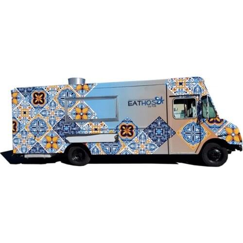 Movable Kiosks New Mobile Fruit Carts Ice Cream Truck Hot Dog Carts Fast Food Cart Truck Food Vending Cart