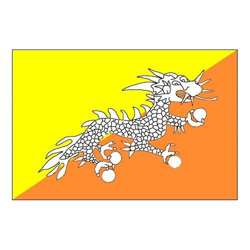 Five Bhutan ,100% Real Genuine Comemorative Note,Original Collection