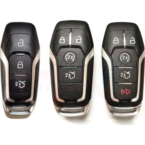 3 Button Replacement Smart Remote Key Shell Case For Ford Mondeo Edge Keyless Entry FOB Key Cover