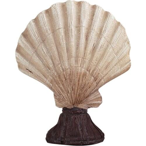 Marine Life Simulation Statue Ornaments Resin Shell Conch Starfish Crafts Figurine Desk Decoration Statuette Modern Home Decor