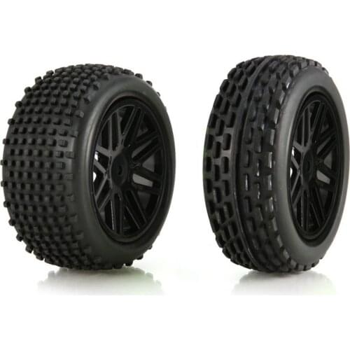 Universal Rubber Wheel Rim Tires for HSP 1/10 1/12 1/14 144001 Scale Rock Crawler RC Car Truck Model DIY Parts