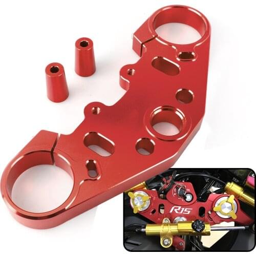 Motorcycle Fork Upper Holder Panel Bracket Plate Protect Cover For Yamaha YZF R15 V3 YZF-R15 YZFR15 2017 2018 2019 Accessories