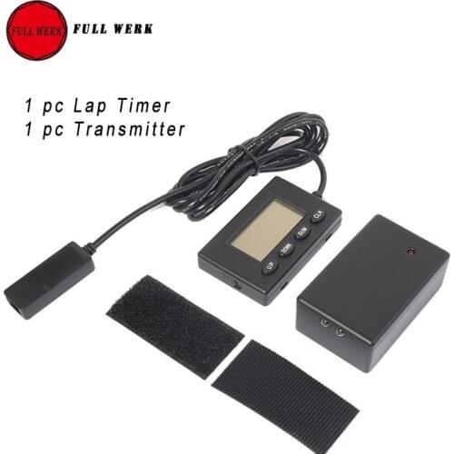 1 Set V3 Plastic Lap Timer Infrared Ultrared Racing Track Day 10" Interval Time Motorcycle Lap Timer Tracking Device Accessories