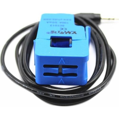 1PCS Split-core Current Transformer 100A 1V Ferrite Core AC current sensor Split SCT-013-000V