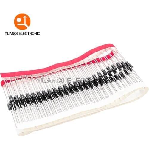 100pcs FR157 1.5A 1000V DO-15 Fast Recovery Rectifier Diode