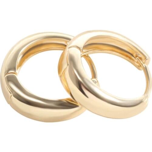 2020 Fashion New Golden Arc Earrings Exquisite Couple Gift with Beautiful You