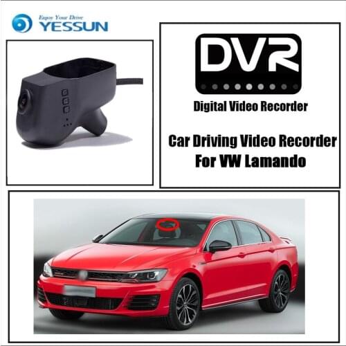 YESSUN for Volkswagen Lamando Car DVR Driving Video Recorder Mini Control APP Wifi CameraFHD 1080P Registrator Dash Cam