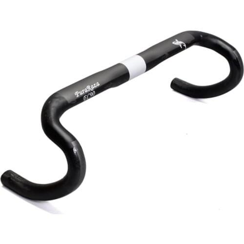 Latest EC90 Full Carbon Fiber Top One Integrated Handlebar Bend The Bike To Turn The Car Seat Tube Diameter Carbon Fiber Handle