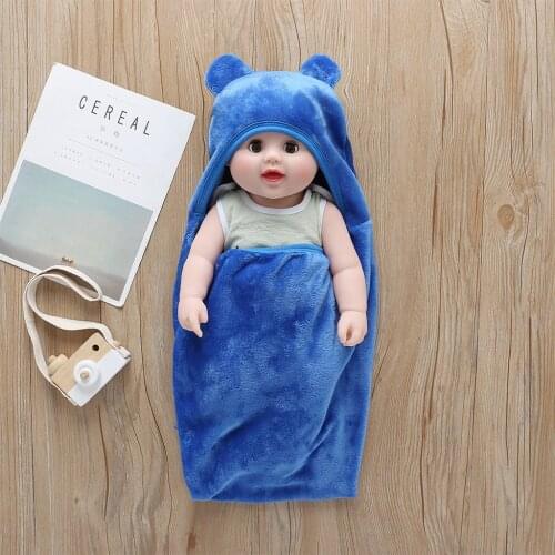 ARLONEET Childrens flannel Hooded robe bathrobe belt Boys Girls Solid Swaddle Bathrobes Towel Night-Gown Pajamas Sleepwear CS24