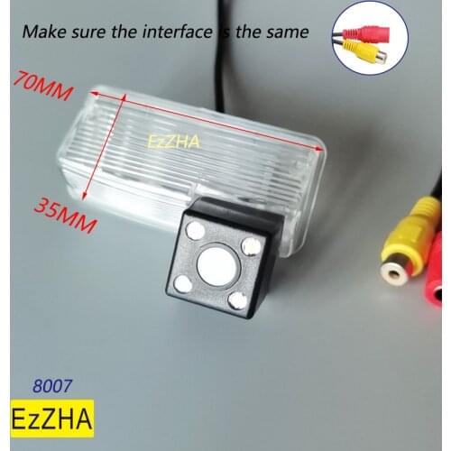 HD CCD Car Back Up Parking Rear View Reverse 4 8 12 LED Camera For Toyota Avanza Reiz 2010 2011 2012 2013 Corolla E120 E130 Vios