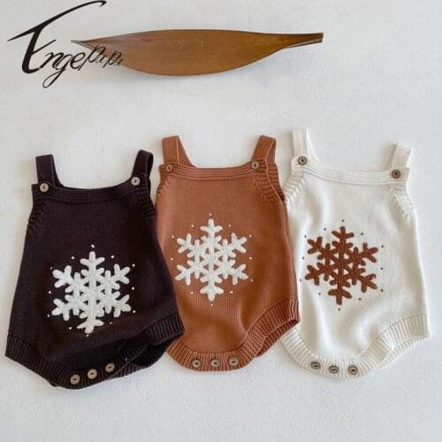 Engepapa Spring Autumn Toddler Baby Girl Knitting Romper Newborn Baby Girls Jumpsuit Knitting Sleeveless Baby Girls Clothes