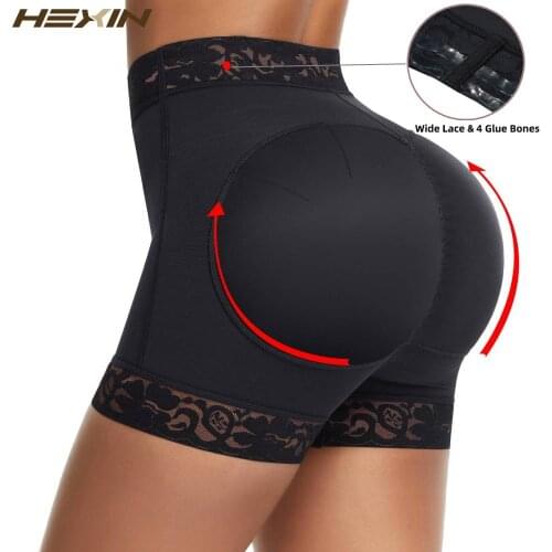 Waist Trainer Butt Lifter Shapewear Tummy Control Panties Slimming Underwear Gridle Hip Enhancer Pads High Waist Body Shaper