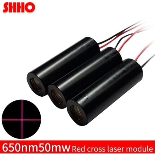 650nm 50mw red cross laser module red laser level right angle positioning locator optical product diameter 10mm industrial class