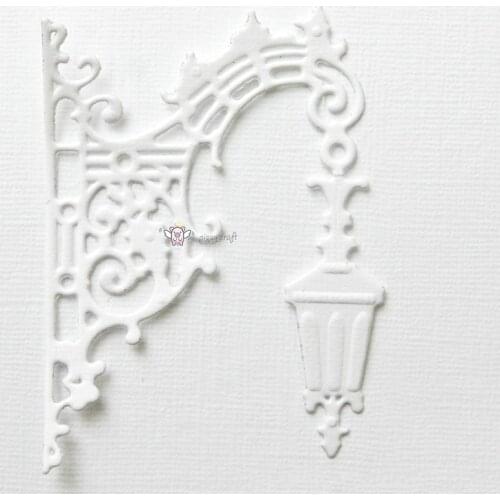 Mmao Crafts Metal Steel Cutting Dies New Street lamp decoration Stencil For DIY Scrapbooking Paper/photo Cards Embossing Dies