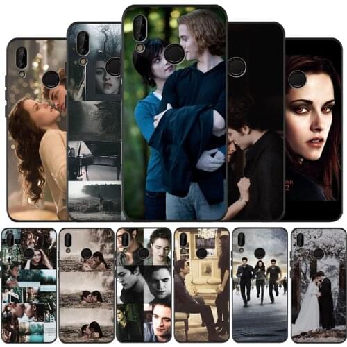 The Twilight Saga Soft Silicone black Phone Case For Huawei P9 P10 P20 P30 P40 lite P20 P30 P40 pro Y9 Y6 P smart 2019