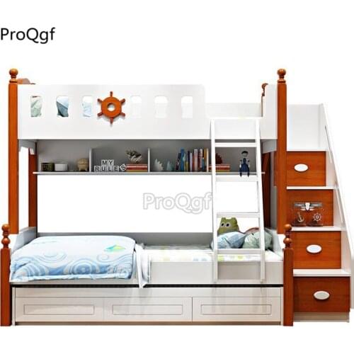 Ngryise Mediterranean Style Children Bedroom Bed up down style