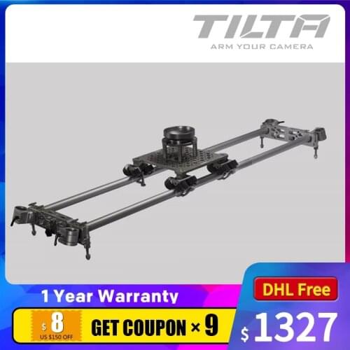 Tilta Professional Slider System Dolly Track Camera dolly for Movie camera film making w/ 100mm /150mm bowl TILTA MAX