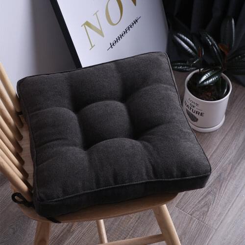 Home Chair Seat Cushion Soft Chair Back Seat Pad Throw Pillow Floor Cushion Decorative Sofa Pillow Office Sit Cushion