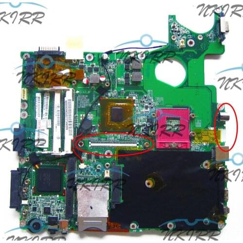 Working and tested A000032390 A000041140 A000034540 DABL5SMB6E0 REV:E DDR2 MotherBoard for Toshiba Satellite P305 P300D P300