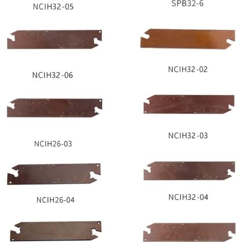 Width Grooving SPB32-6 NCIH32-03/05/04/02/06 Machining Cutting Tool NCIH26-03/04 Positive Stop Professional Blade Tools
