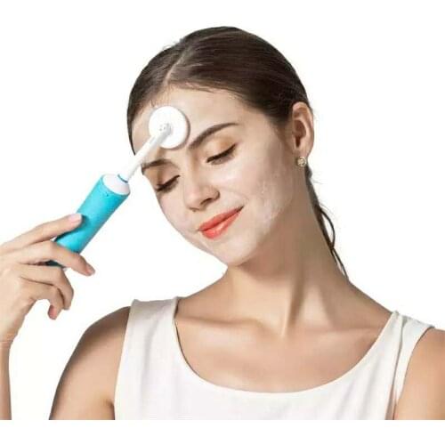 Silicone Face Facial Cleansing Brush Suitable For Oral-B Electric Toothbrush Head Replacement Skin Deep Washing Massage Brush