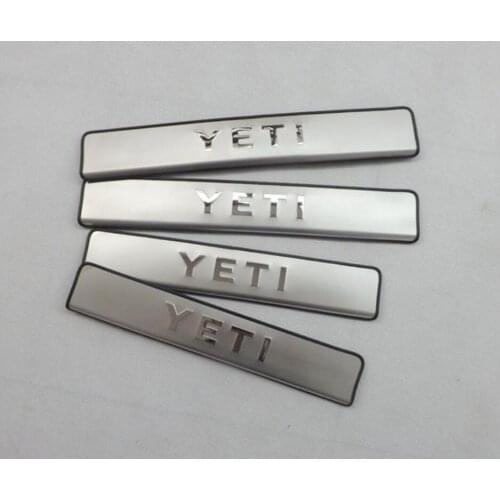 High quality stainless steel scraper bar / 2013-2014 Rox the for Skoda Yeti 4 pieces of free shipping