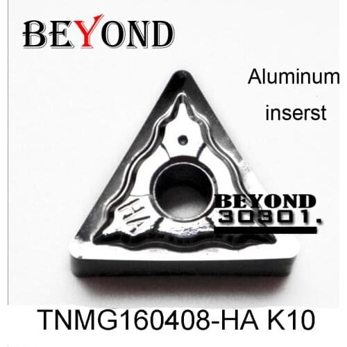 BEYOND TNMG160408-HA K10 Blade For Aluminum lathe cutter tool holder boring bar TNMG factory Outlets for MTJNR1616H16 MTFNR