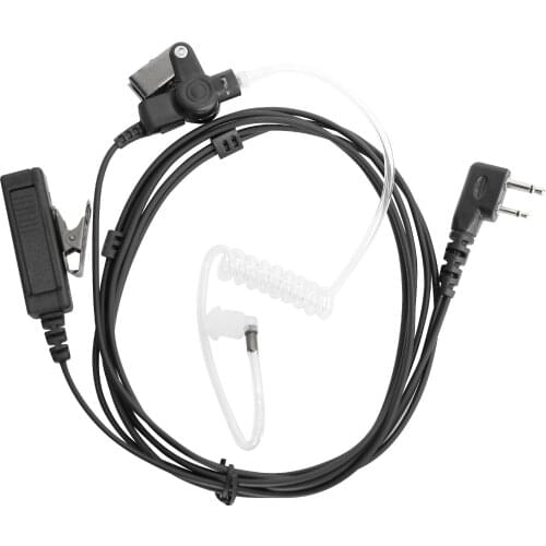 VBLL 2-wire Surveillance Kit Earpiece For ICOM IC-F4021 F4022 F4023 F4026 Radio