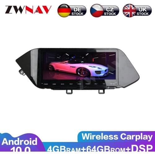 10.1" Android 9.0 IPS Screen PX6 DSP For Hyundai Sonata 2020 Car No DVD GPS Multimedia Player Head Unit Radio Navi Audio Stereo