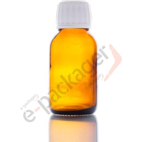 5Pcs 50ml Empty Bottle Amber Glass with Plastic lid essential oil Glass Aromatherapy Liquid Brown for massage Bottle Refillable