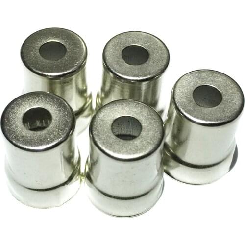 5Pcs/Lot Magnetron Steel Cap Microwave Oven Replacement Large Round Hole Silver Tone Home Kitchen Appliance Parts Accessories