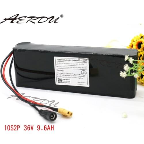 AERDU 10S 36V 9.6Ah 10Ah Advanced lithium-ion battery pack INR21700-48G cells 42V Built in 20A BMS Large capacity High power