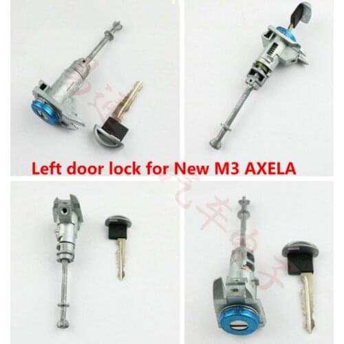 Auto Car Left Door Lock Cylinder ignition lock Centrol Lock For Mazda M3 NEW M3 AXELA New M6 Car lock