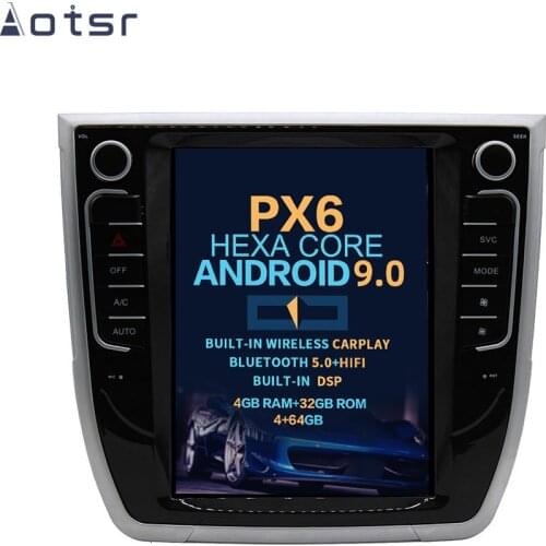 AOTSR Tesla Auto Android 9 PX6 Car Radio For GREAT WALL Haval H6 Sport 2013 - 2018 GPS Navigation DSP Multimedia Player CarPlay