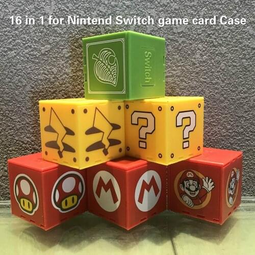 New 16 in 1 for Nintend Switch Case Portable Nintendo Switch Lite Game Cards Storage Hard Shell For Nintend Switch NS Game Card