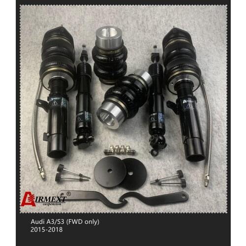 For AUDI A3 /S3 FWD (2015-2018) /AIRMEXT/Air suspension kit/coilover+air spring assembly/Auto parts/ air spring/pneumatic
