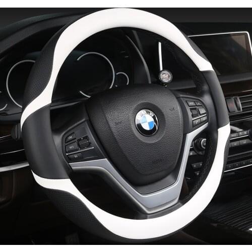 Microfiber Leather Car Steering Wheel Cover For BMW f30 f10 e46 x5 e70 x1 x3 e39 x5 x4 f11 all models Car-Styling
