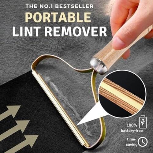 Mini Lint Remover Brush Fuzz Fabric Shaver Dog Cat Hair Washable Roller Clothes Fluff Fabric Carpet Brush Tool