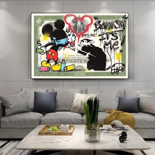 Cartoon Minnie Mickey 5D Diamond Painting Art Print Picture Mosaic Art Painting Living Room Home Wall Decoration Frameless