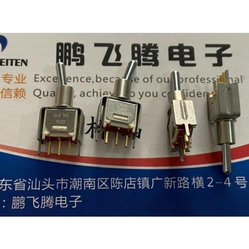 Original American C&k T101LH9V3BE miniature toggle switch 3 feet 2 gears with bracket rocker rocker switch