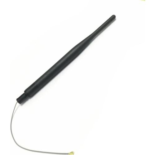 10PCS 2.4Ghz 6dbi rubber antenna IPEX connector OMNI WIFI zigbee aerial #2 for wireless modem