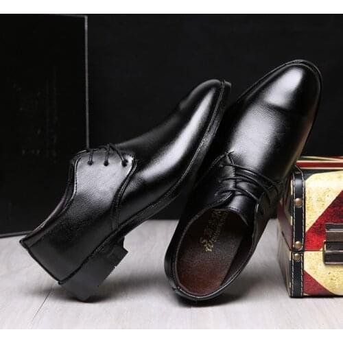 Spring Autumn Men Formal Wedding Shoes Luxury Men Business Dress Shoes Men Loafers Pointy Shoes Big Size Fad