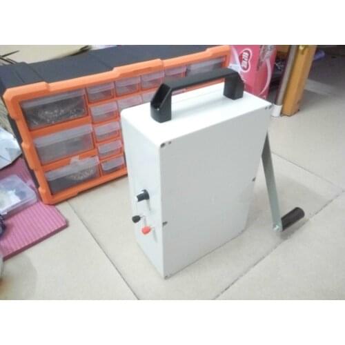 High-power hand crank generator 220v magnet alternator No Lin drive equipment DIY generator float