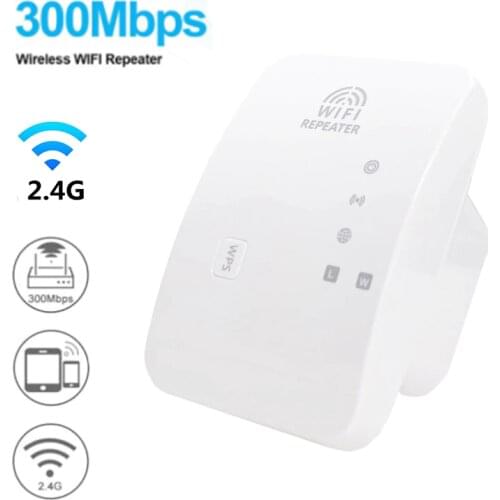 Wireless WiFi Repeater WiFi Extender 300Mbps Router WiFi Signal Amplifier Wi Fi Booster Long Range Wi-Fi Repeater Access Point