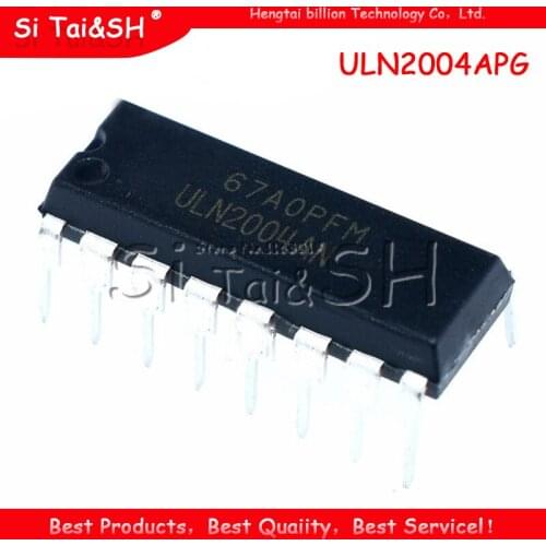 10PCS ULN2004AN DIP16 ULN2004A DIP-16 ULN2004 DIP ULN2004APG new and original IC