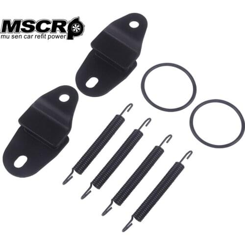 HIGH QUALITY Exhaust Muffler Pipe Stay Mount Hanger for Yamaha Banshee 350 YFZ350 1987-2006 2pcs