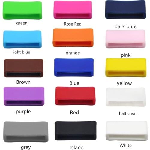 4 pieces Silicone Strap Loop Watch Accessories Strap Ring For Swatch Watchband 12mm16mm18mm19mm20mm22mm24mm26mm28mm Watch Buckle