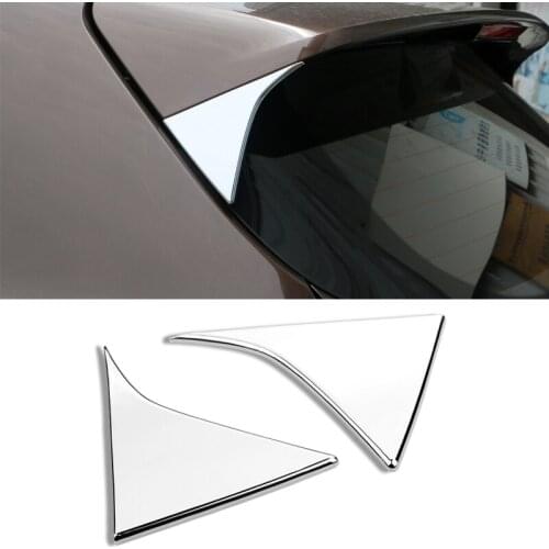 ABS Car Styling Tail Gate Tail Triangle Cover Decoration Trim Sticker For KIA Sportage QL 2016 2017 2018 2019 KX5 Accessories