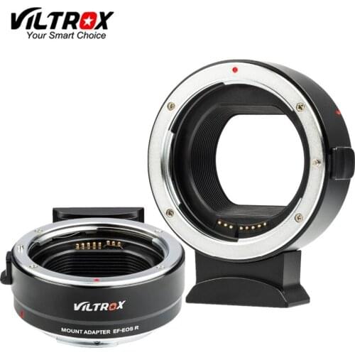 Viltrox EF-EOS R Electronic Auto Focus Lens adapter mount for Canon EOS EF EF-S lens to Canon EOS R / EOS RP Camera